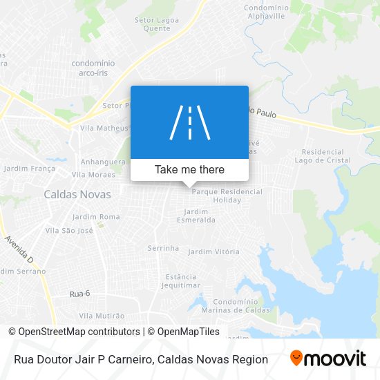 Rua Doutor Jair P Carneiro map