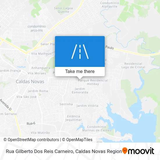 Rua Gilberto Dos Reis Carneiro map