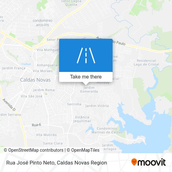 Rua José Pinto Neto map