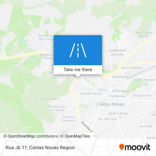 Rua Jb 11 map