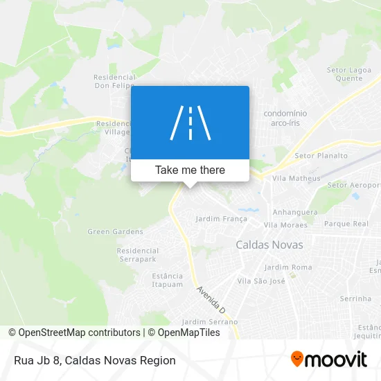Rua Jb 8 map