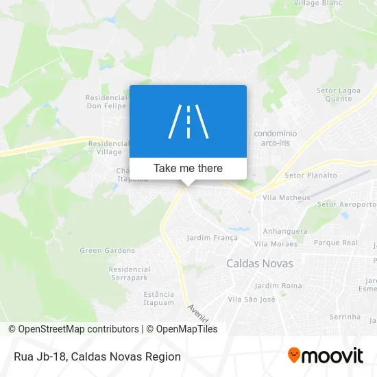 Rua Jb-18 map