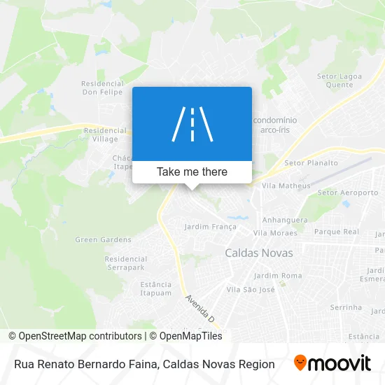 Rua Renato Bernardo Faina map