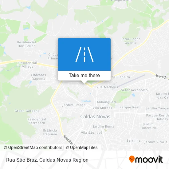 Rua São Braz map