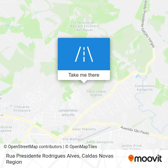 Rua Presidente Rodrigues Alves map