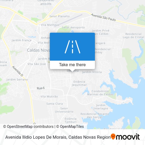 Avenida Ilidio Lopes De Morais map