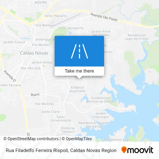 Rua Filadelfo Ferreira Rispoli map