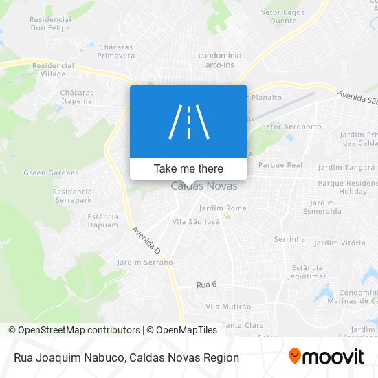 Mapa Rua Joaquim Nabuco