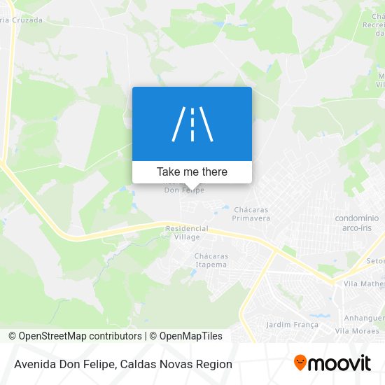 Avenida Don Felipe map