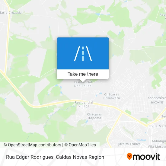 Rua Edgar Rodrigues map