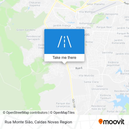 Rua Monte Sião map