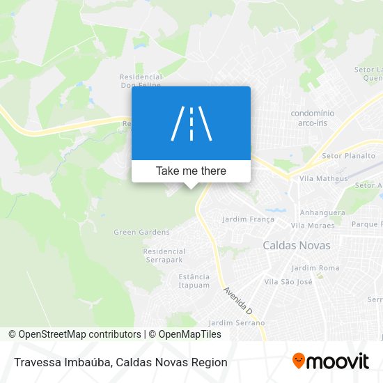 Travessa Imbaúba map