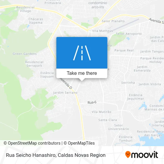 Rua Seicho Hanashiro map