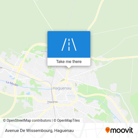Avenue De Wissembourg map