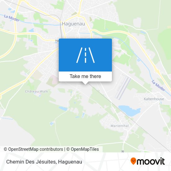 Chemin Des Jésuites map