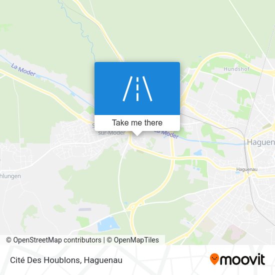 Cité Des Houblons map