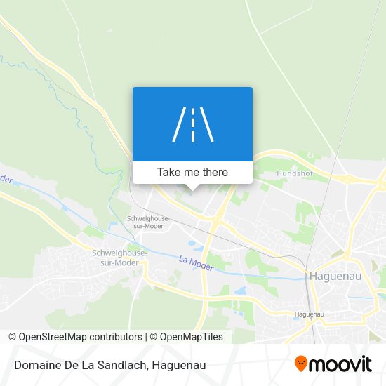 Domaine De La Sandlach map