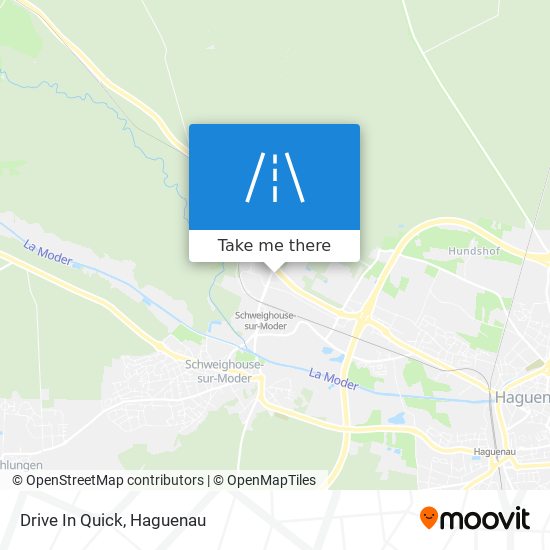 Drive In Quick map