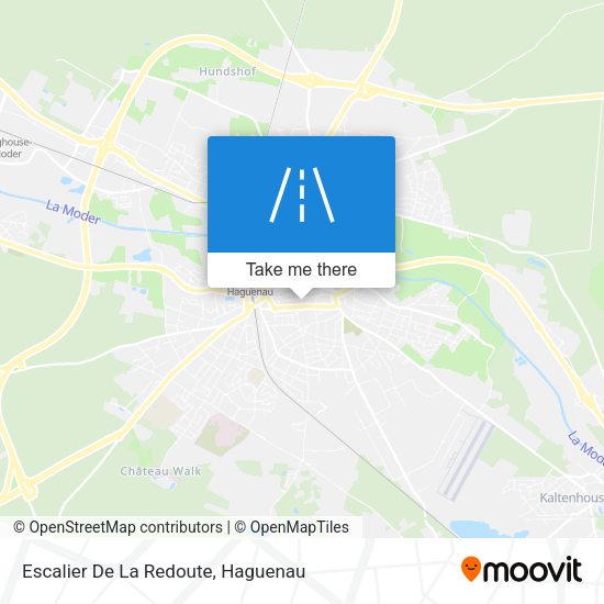 Escalier De La Redoute map