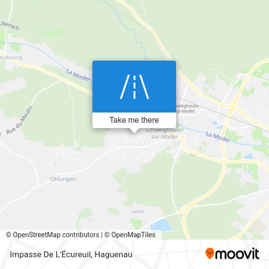 Impasse De L'Écureuil map