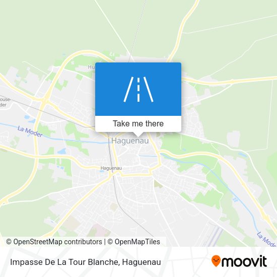 Impasse De La Tour Blanche map