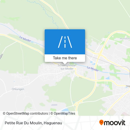 Petite Rue Du Moulin map