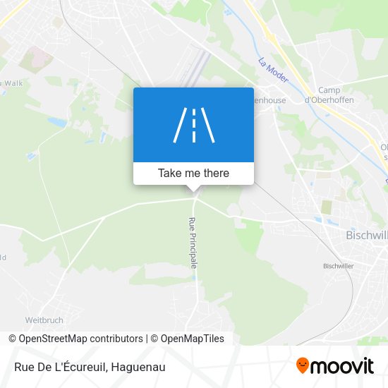 Rue De L'Écureuil map