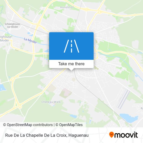 Rue De La Chapelle De La Croix map