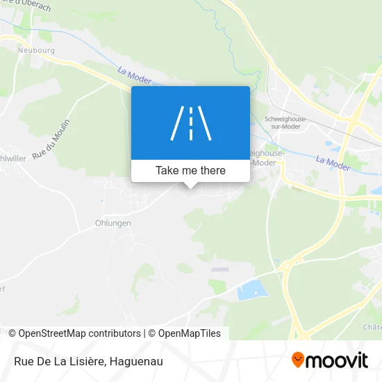 Rue De La Lisière map