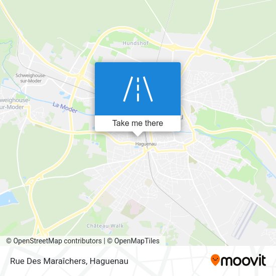 Rue Des Maraîchers map