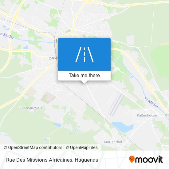 Rue Des Missions Africaines map