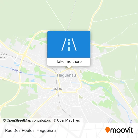 Rue Des Poules map
