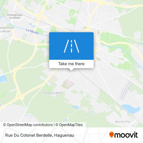 Rue Du Colonel Berdelle map