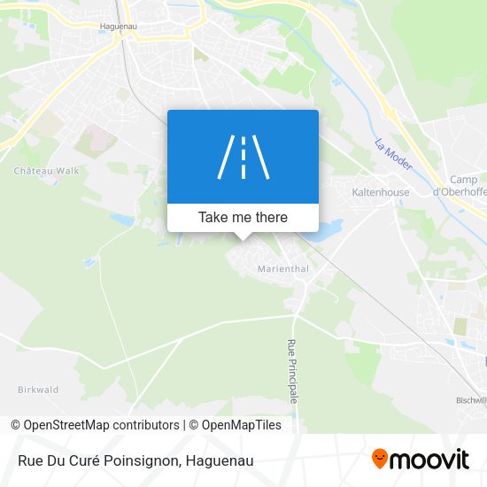 Rue Du Curé Poinsignon map