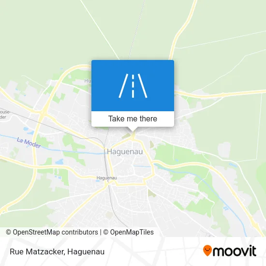 Rue Matzacker map