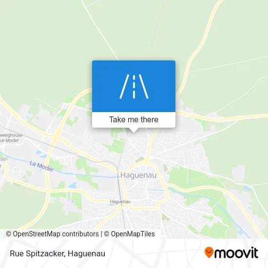 Rue Spitzacker map