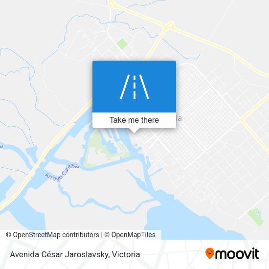 Mapa de Avenida César Jaroslavsky