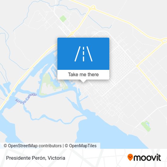 Mapa de Presidente Perón