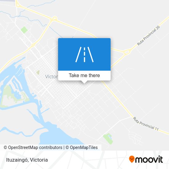 Mapa de Ituzaingó