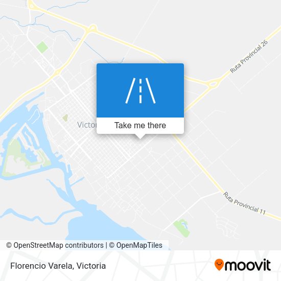 Mapa de Florencio Varela