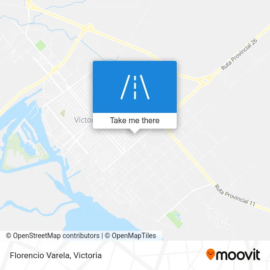 Mapa de Florencio Varela