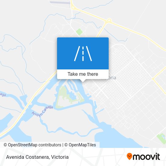 Mapa de Avenida Costanera