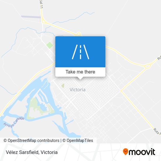 Vélez Sarsfield map