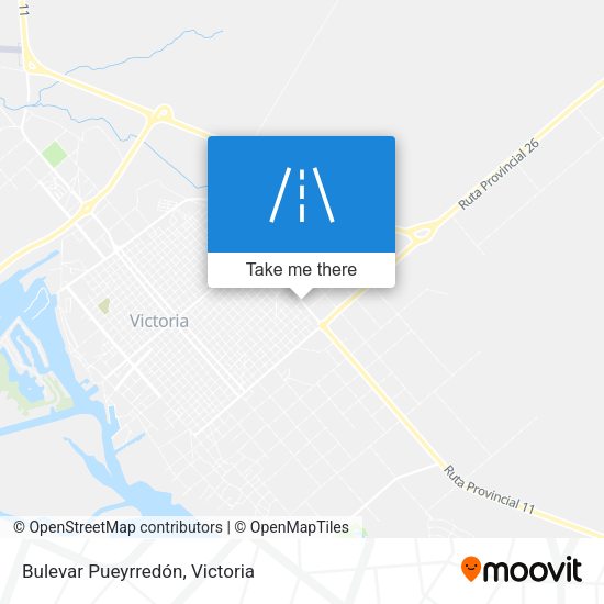 Bulevar Pueyrredón map