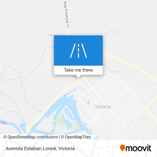 Mapa de Avenida Esteban Lonné