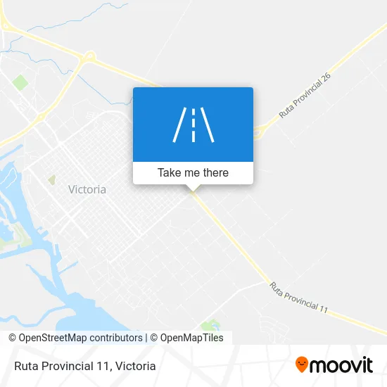 Ruta Provincial 11 map