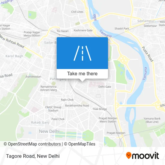 Tagore Road map