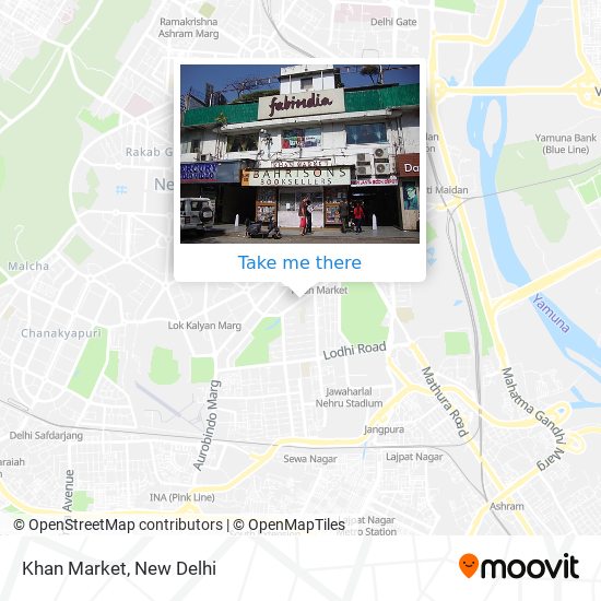 Khan Market map