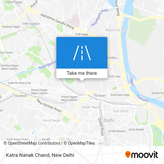 Katra Nanak Chand map
