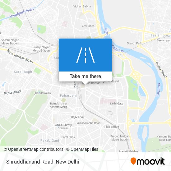 Shraddhanand Road map